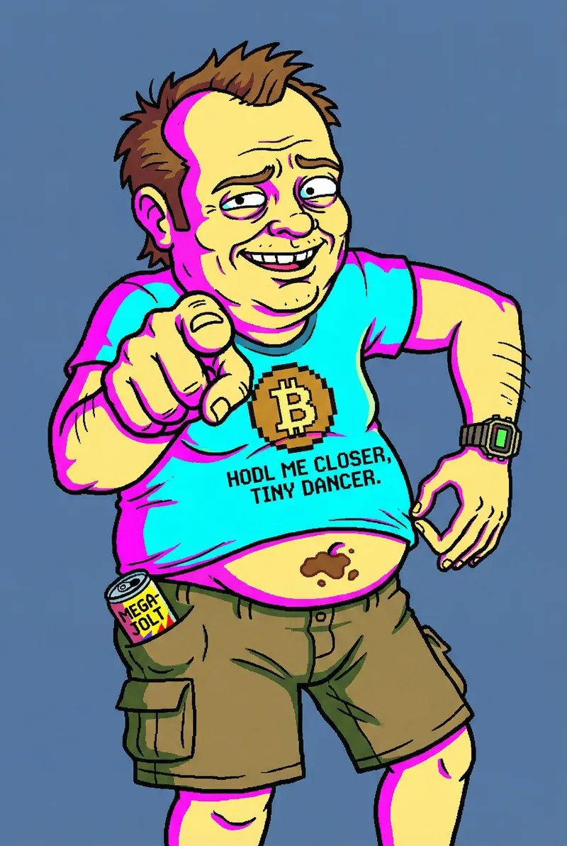 The Crypto Bro character portrait